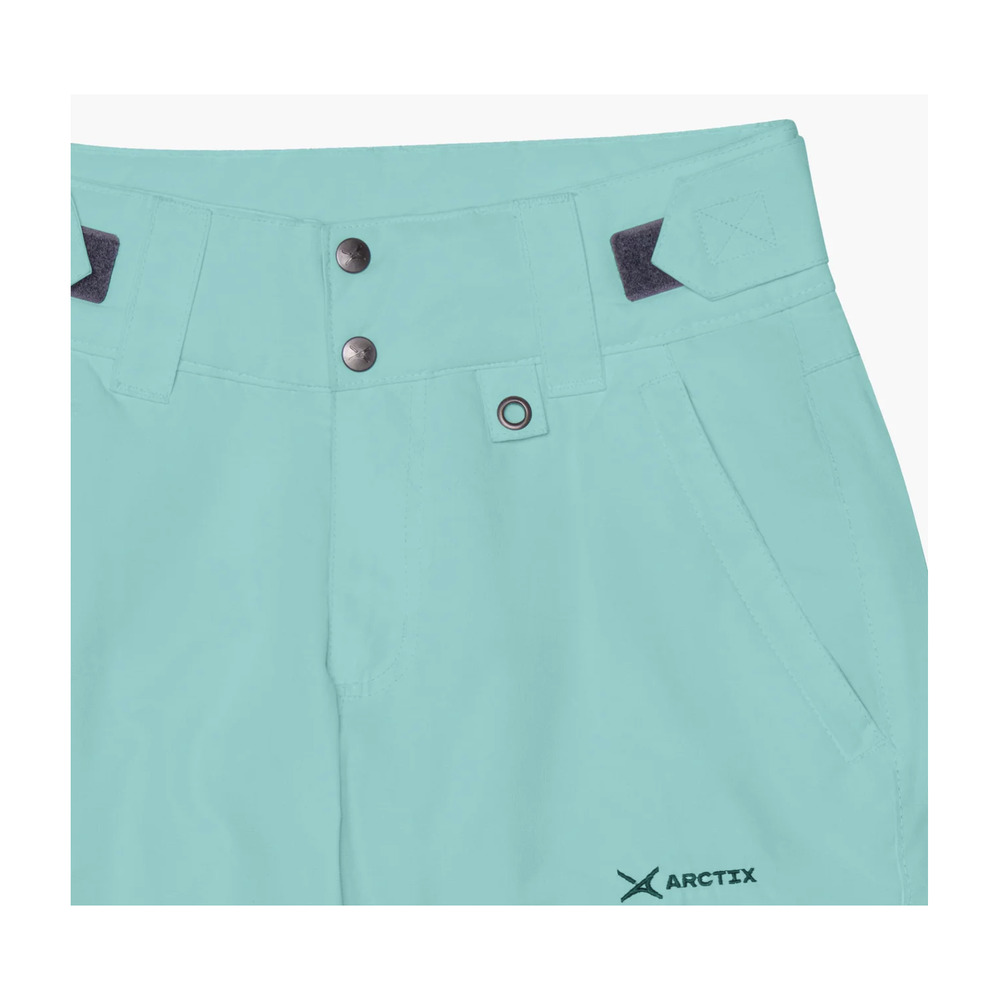 Arctix Women's Insulated Snow Pants SMALL (4-6) Long Tall 33" Inseam, Jade Green - Picture 8 of 11